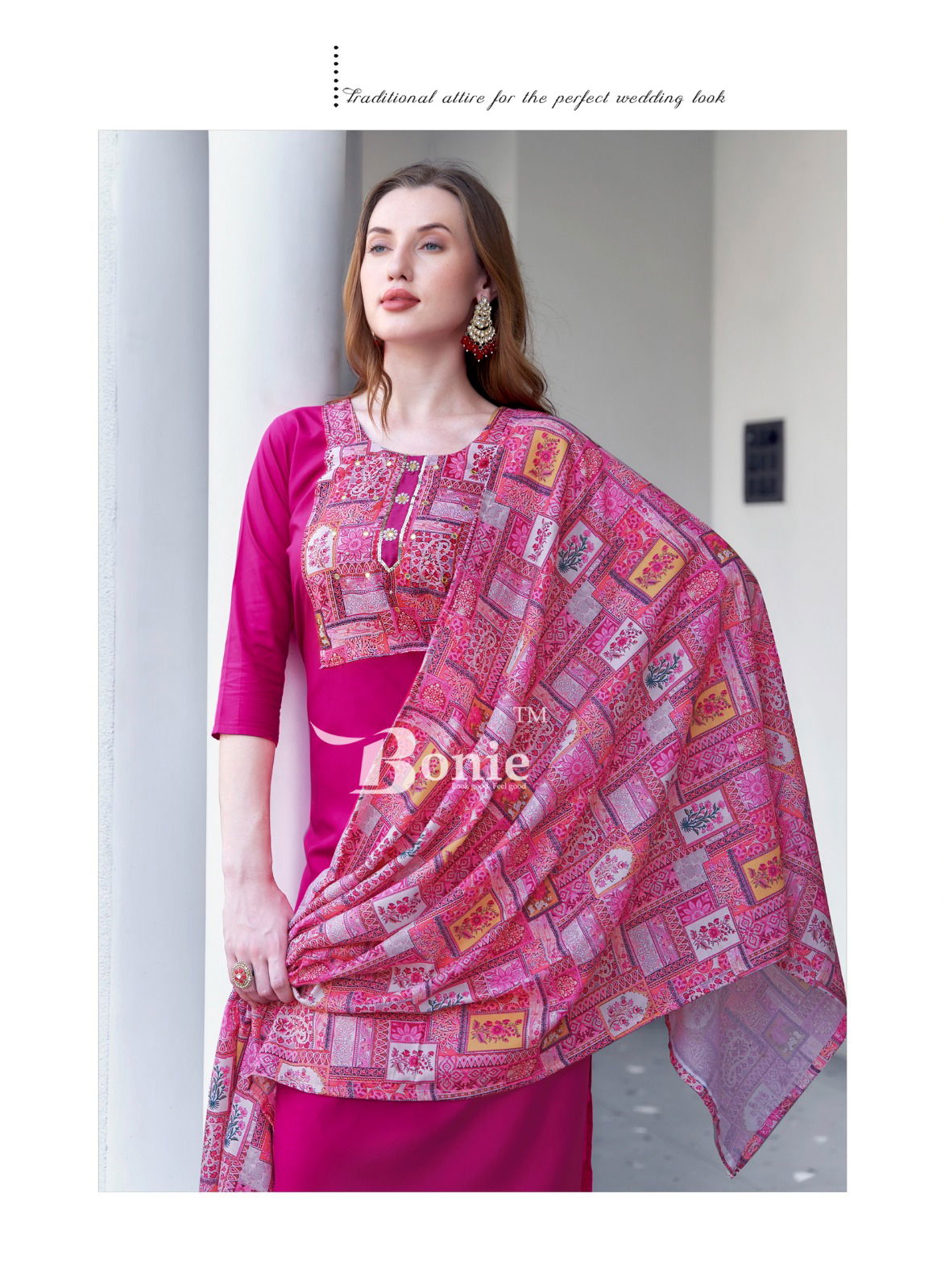 Divya Vol 1 By Bonie Heavy Rayon Stylish Kurti With Bottom Dupatta Wholesale Online